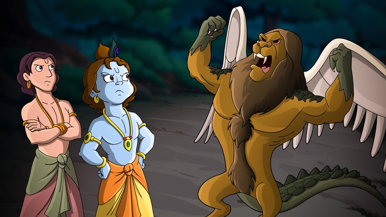 Krishna aur Balram - विचित्रे दानव का आतंक | Cartoons for kids | Fun videos for kids