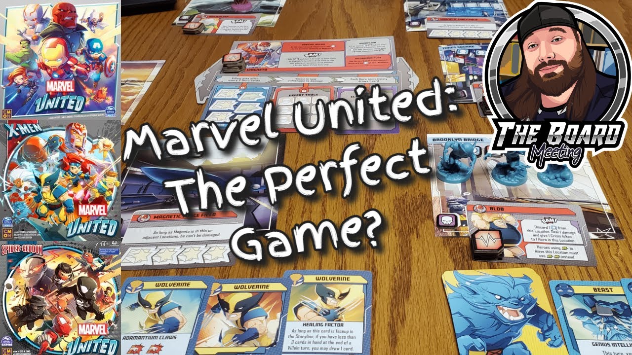 Marvel United: Идеальная игра??