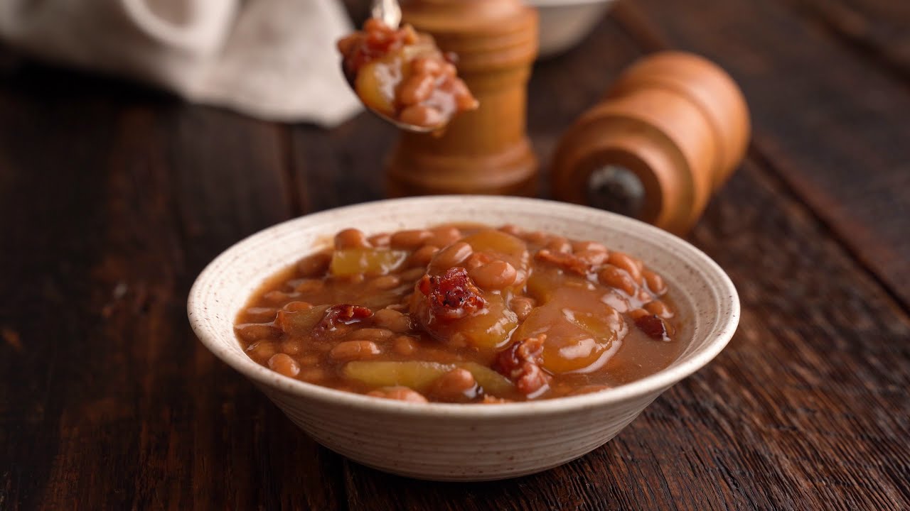 Apple Pie Baked Beans Recipe