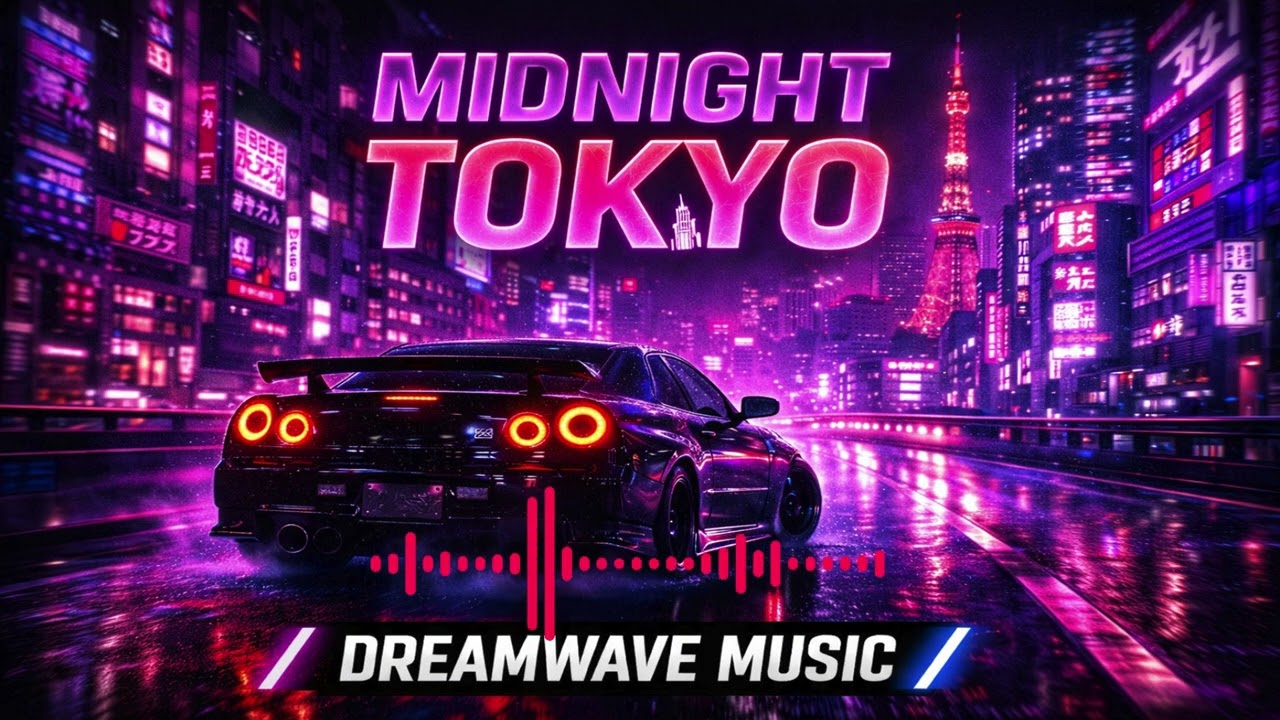 👉 Midnight Tokyo 🌃 Dark Night Drive Phonk | Neon Drift Music