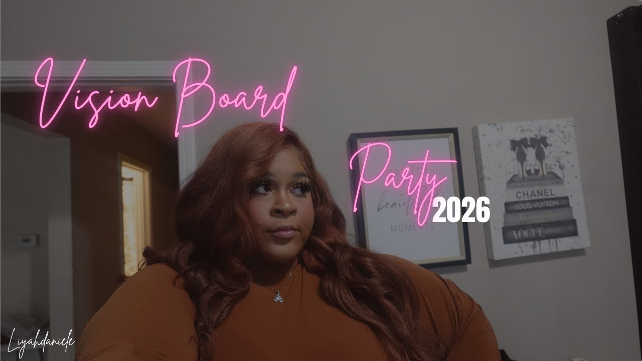 Write It Down, Make It Plain | Vision Board Party 2026