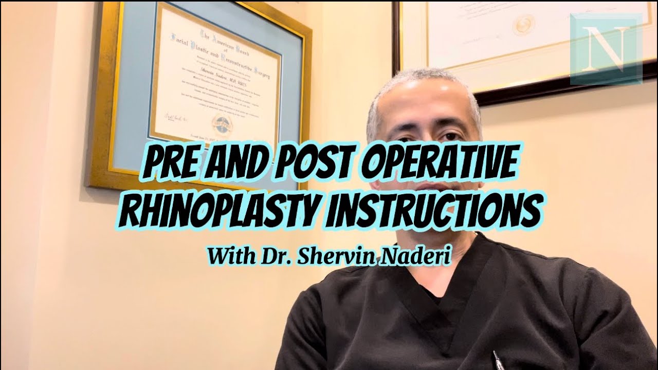 Preoperative and Postoperative Rhinoplasty Guide