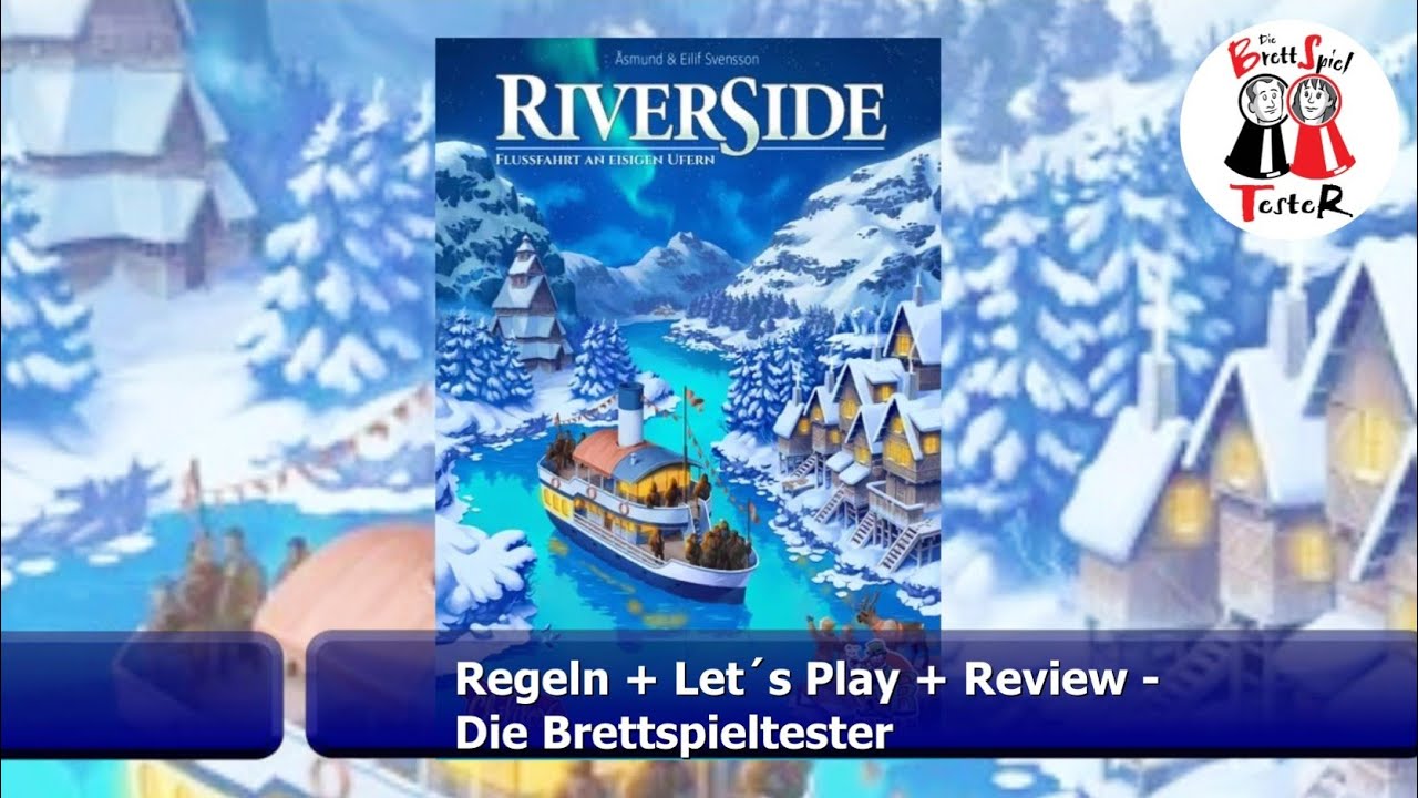Riverside vom Kobold Spieleverlag - Regeln + Let´s Play + Review - Brettspiel - Die Brettspieltester