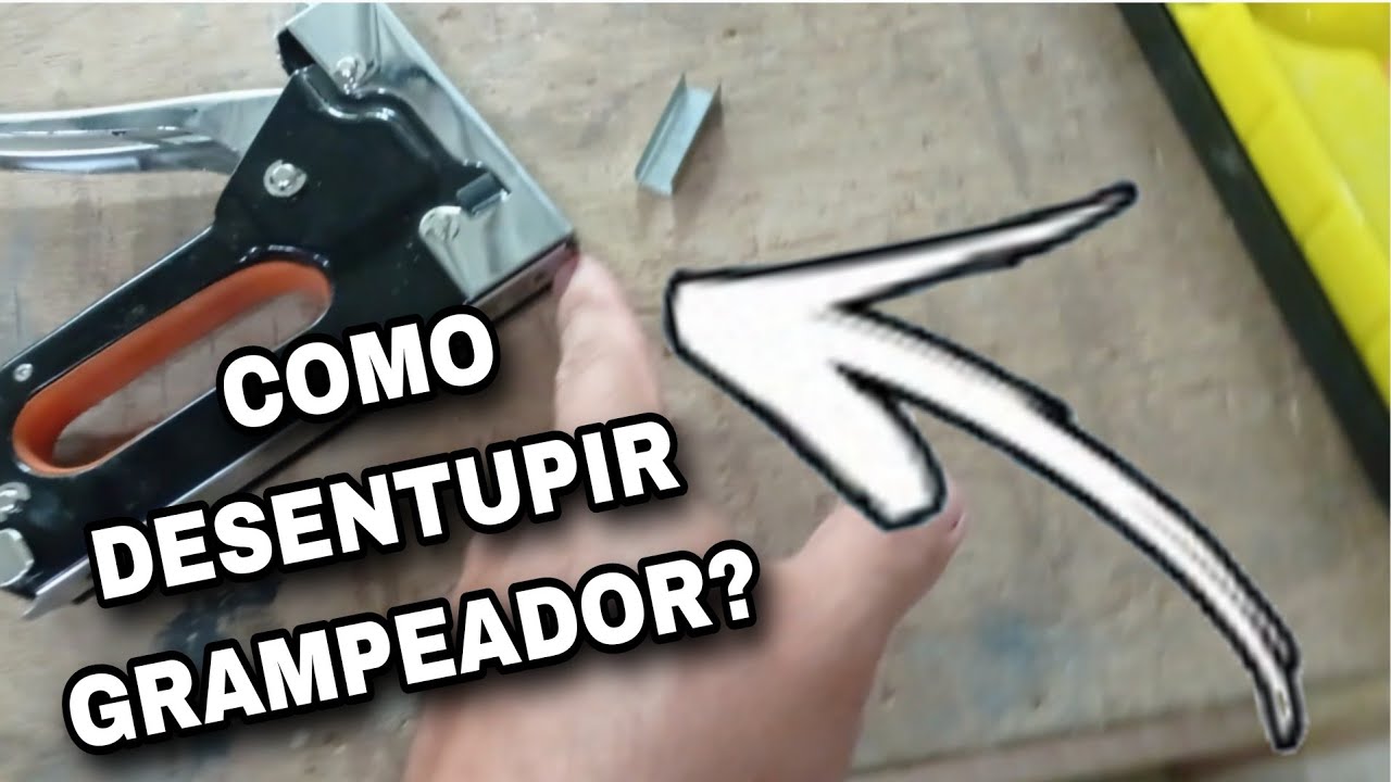 COMO - DESENTUPIR GRAMPEADOR e Pinador Manual 3 em 1 - BESTIFER - BFH0133 #ferramentas #diy #dicas 