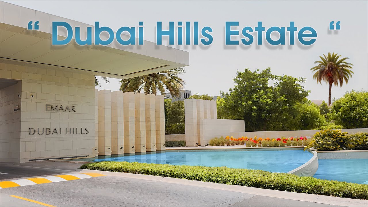 Dubai Hills Estate 4k overview #dubaihillsestate   #dubaihills