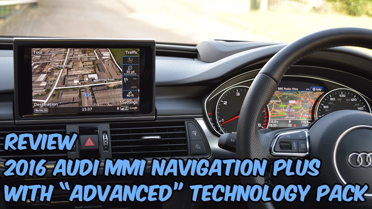 Audi MMI 3G+ MIB2 Navigation Plus System Review (With Advanced Tech Pack)