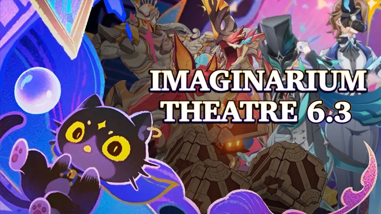 F2P IMAGINARIUM THEATRE 6.3 | Lunar Mode Act 1 - Act 12 | Genshin impact