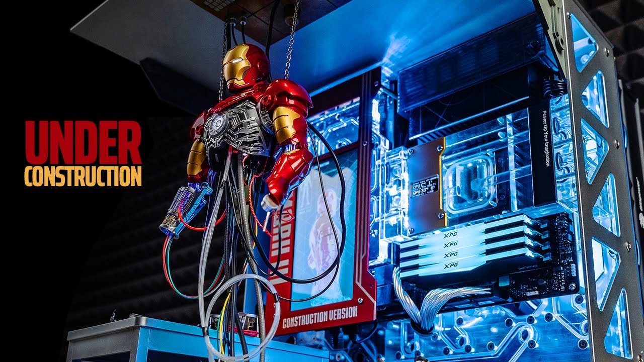 Iron Man Mark III Construction Diorama: The PC