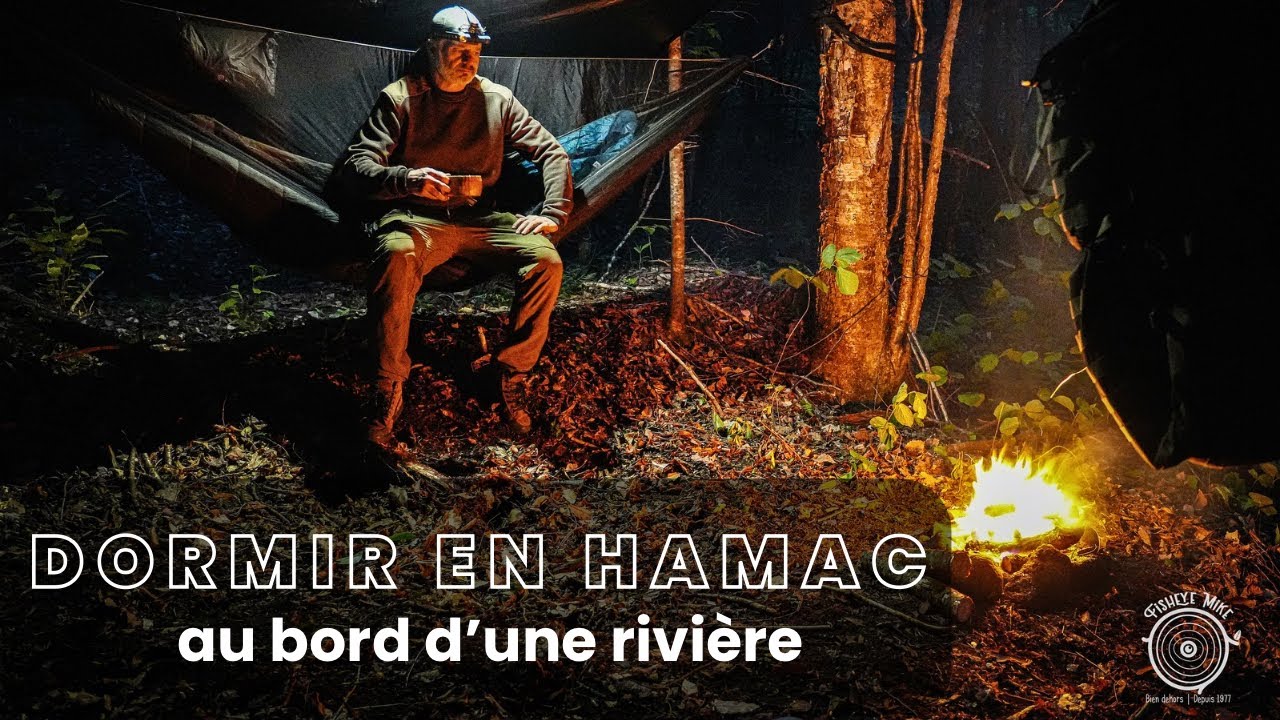 Dormir en hamac au bord d’une rivière paisible | Bushcraft & détente en nature