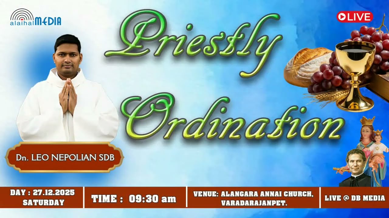 PRIESTLY ORDINATION of Dn. LEO NEPOLIAN SDB