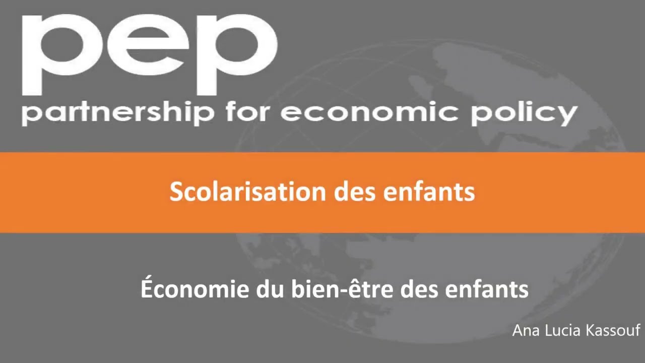 Cours 3 : Scolarisation des enfants