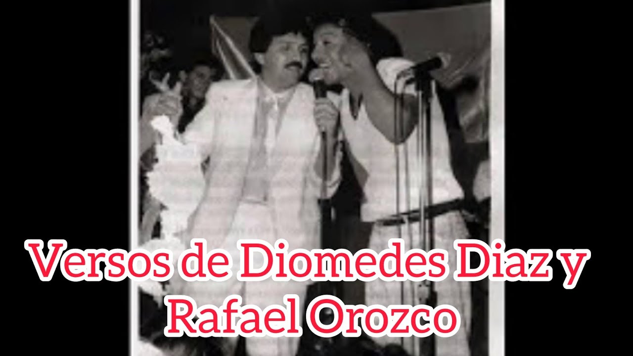 Palabras y Versos De Diomedes Diaz y Rafael Orozco En Cartagena