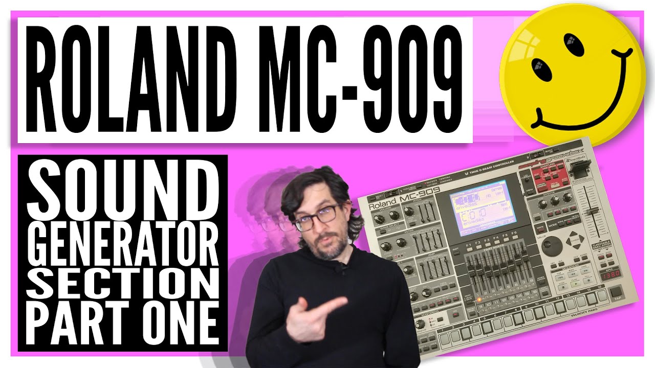 Roland MC-909 🔥Sound Generator Section Part 1 🔥 #MC909 #Groovebox #Tutorial