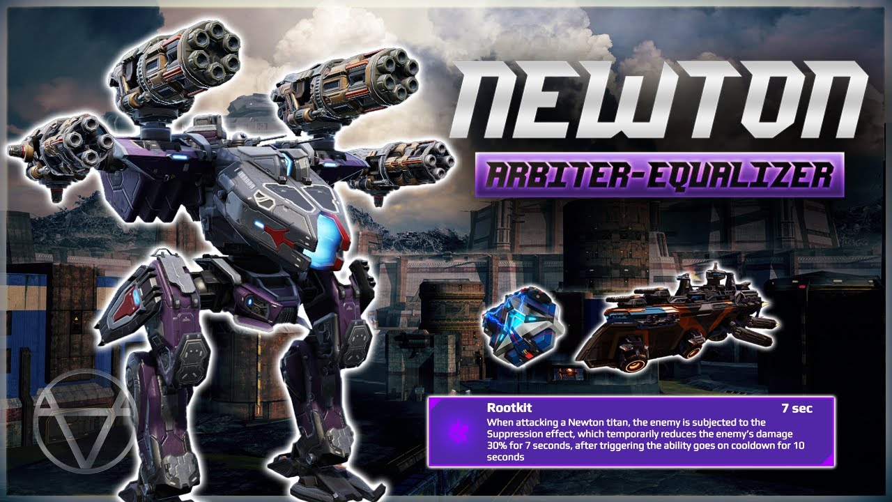 Arbiter Equalizer NEWTON w/ Frederick – Titan Gameplay | War Robots