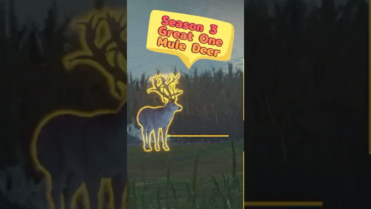 First Great One of S3 &ndash; Crew Grind Victory! 🦌💥 - theHunter: Call of the Wild #shorts