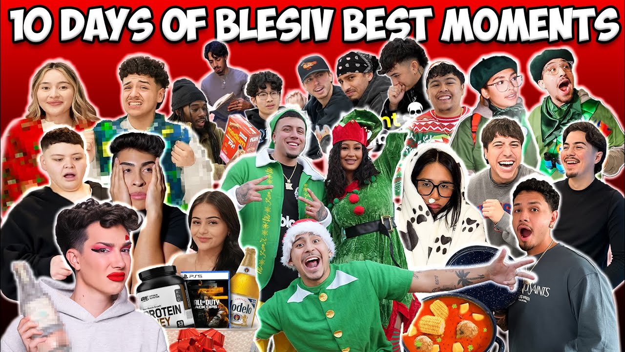 10 DAYS OF BLESIV BEST MOMENTS *1 HOUR OF STRAIGHT CHAOS*