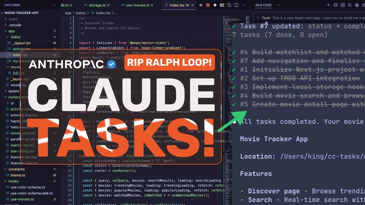 Claude Code TASKS (New Upgrade): RIP Ralph Loops! Anthropic UPGRADED Claude Code with this FEATURE!