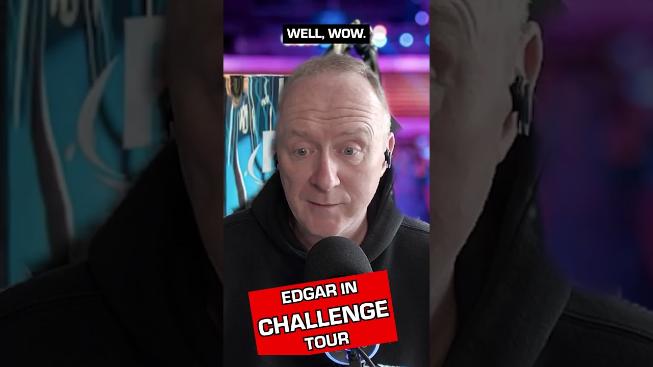 Matt Edgar playing darts in 2026