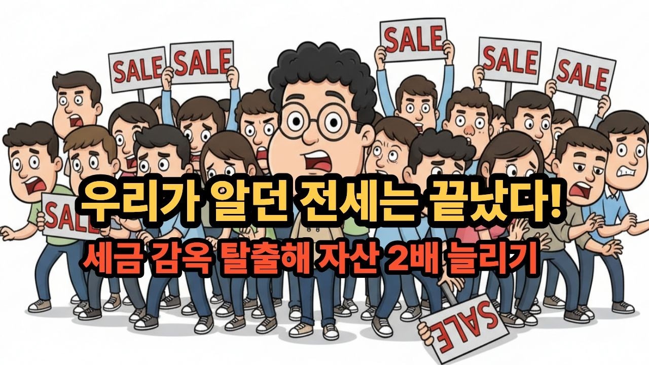 우리가 알던 전세는 끝났다! 세금 감옥 탈출해 자산 2배 늘리는 '2026 필승 포트폴리오'#경제적자유 #쫄지말고투자하라 #동기부여 #부자의삶 #전세