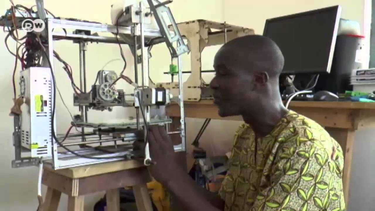Made in Togo: 3D-Drucker aus Elektroschrott | Global 3000