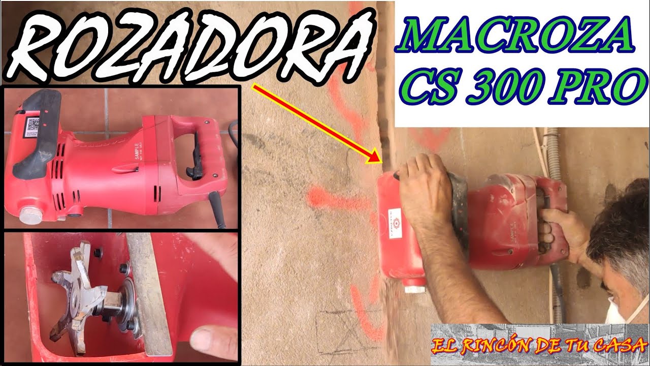 ROZADORA MACROZA  SC 300 PRO ( Características )