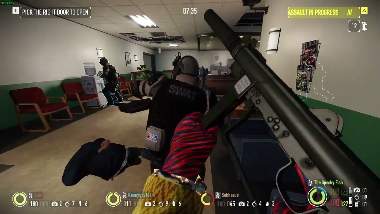 (PAYDAY 2) No Mercy, Deathwish, Hacker