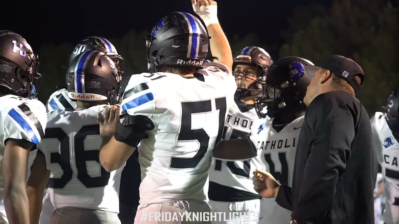 #FridayKnightLights | RD3: Montgomery Catholic vs Jacksonville (2023 AHSAA 4A Playoffs)