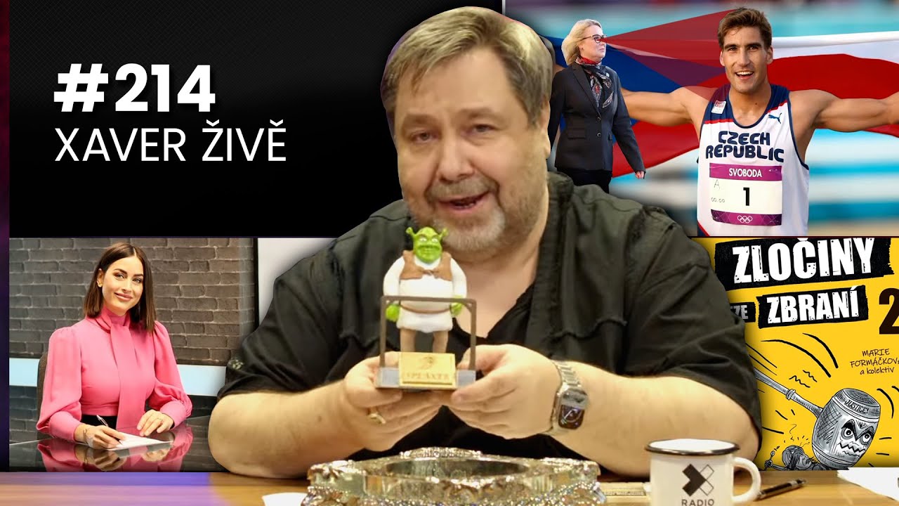 Ministryně napravila sportovce Svobodu! Zak&aacute;zan&aacute; kniha v ČR! 32. prezident! | Xaver ŽIVĚ #214