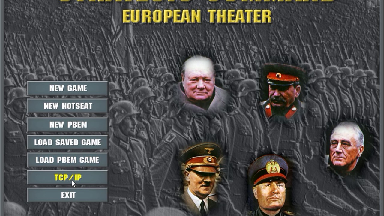 Let's Play Strategic Command (European Theater) - Part 1- Into and start