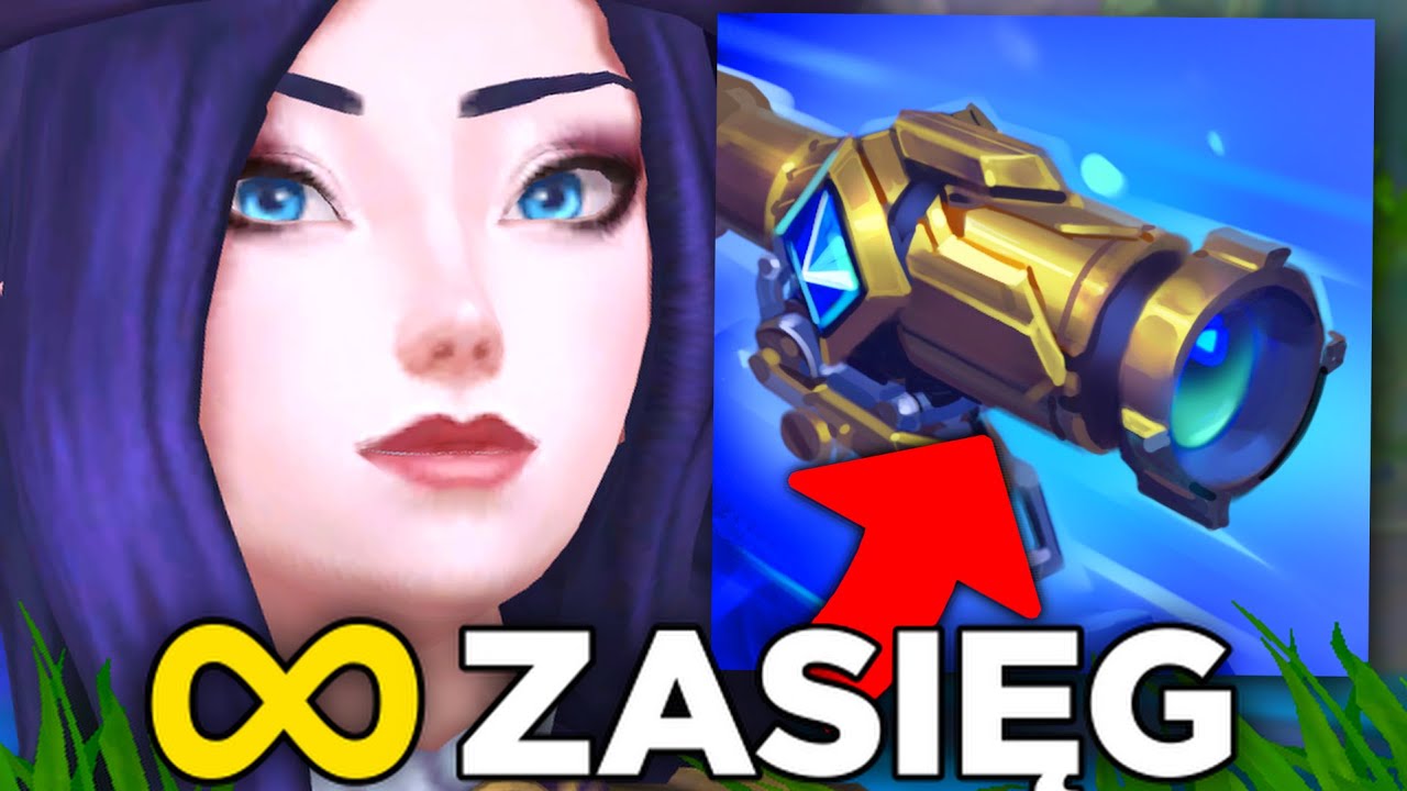 Caitlyn pod MAX RANGE jest dosyć mocna w League of Legends