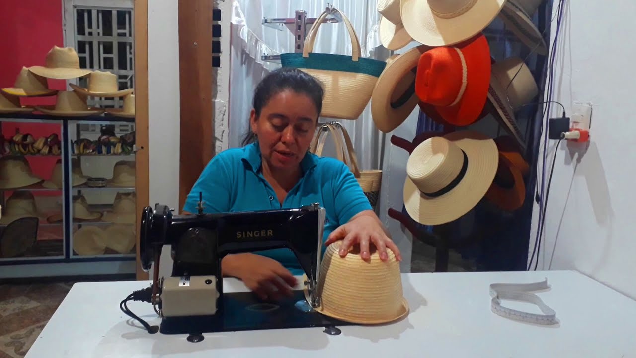 Elaboración del Sombrero de Pindo/Artesanías Pinguagua
