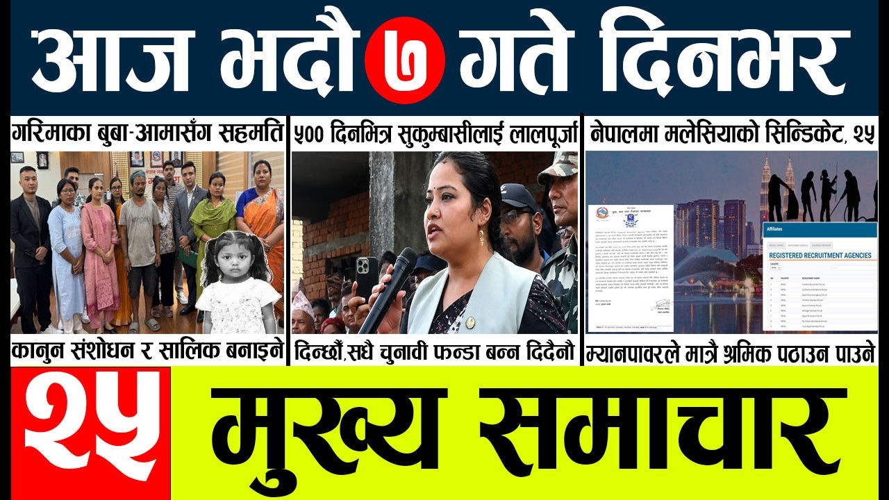 Today news🔴nepali news aaja ka mukhya samachar nepali