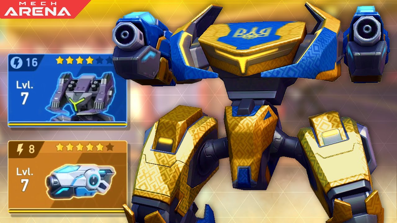 Stalker Railgun 8 😍| The Silent Killer Build | Mech Arena