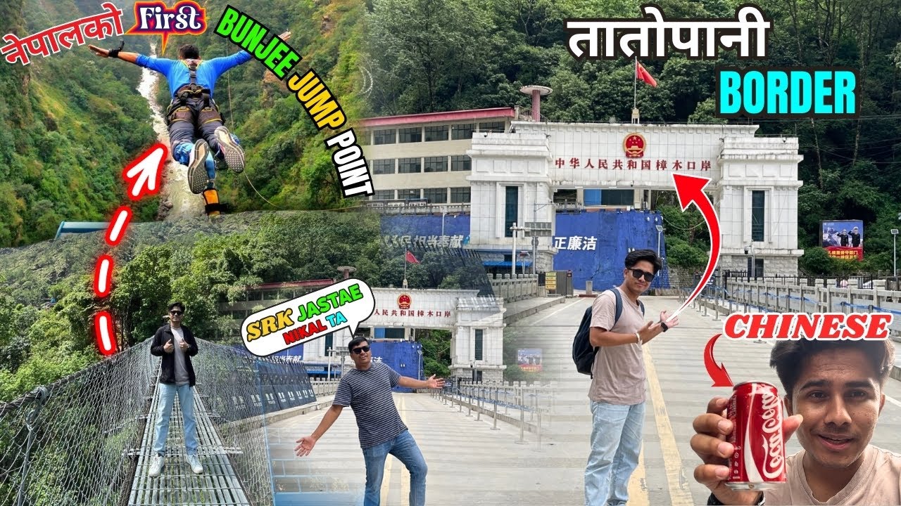 Nepalko First Bungy Point Hudai Tatopani Border || China Border Travelvlog || Part-3