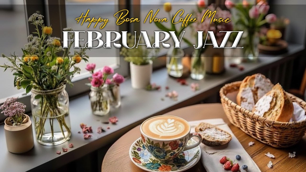 Good Mood Coffee Jazz ☕ Bossa Nova Instrumental & Café Balcony Ambience for Relax & Inspiration
