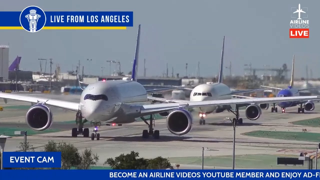 LAX PLANE SPOTTING EVENT 🔴LIVE Coverage on Friday, October 15th, 2021