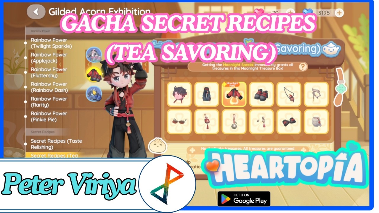 Gacha Secret Recipes Tea Savoring Heartopia - Heartopia Indonesia #heartopia
