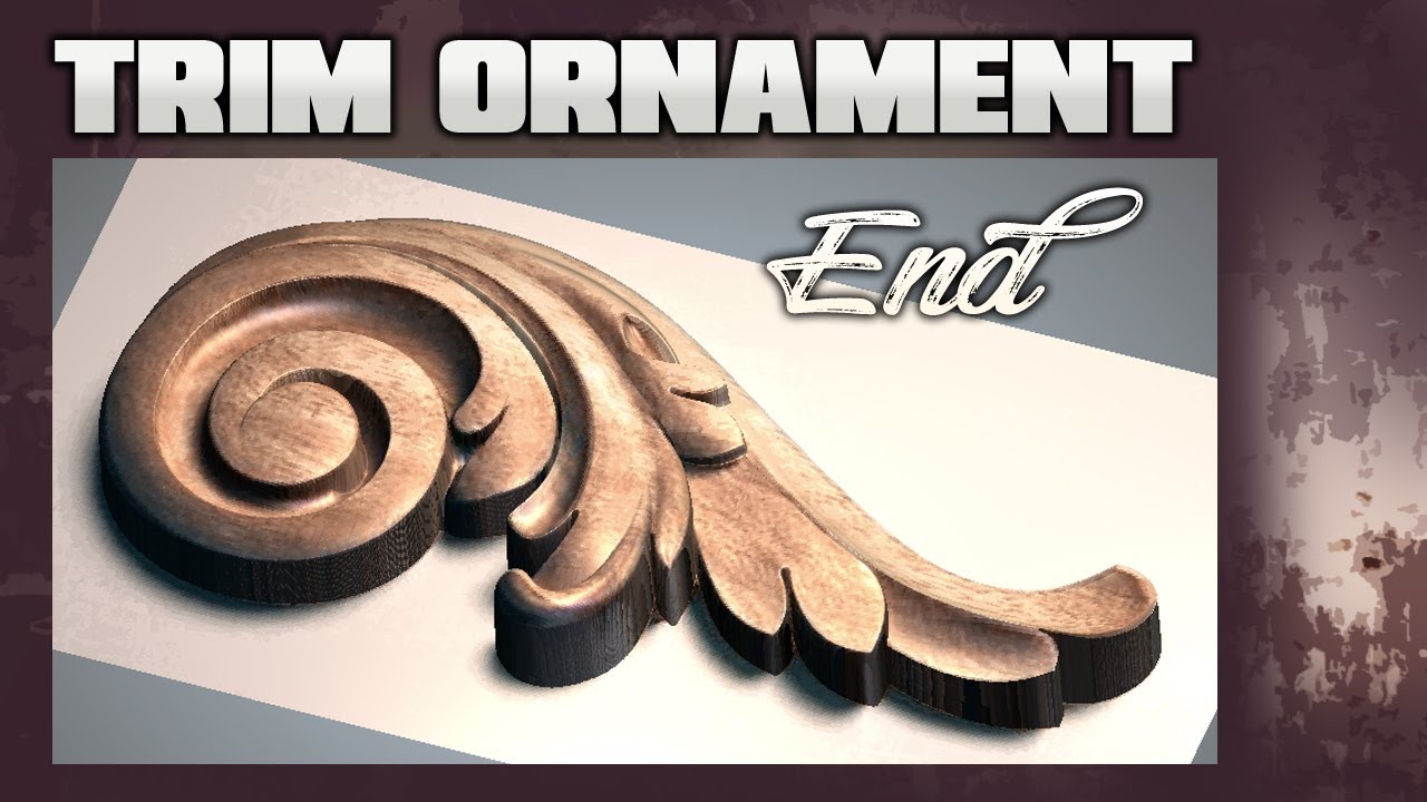 artcam 2018 Trim Ornament P2