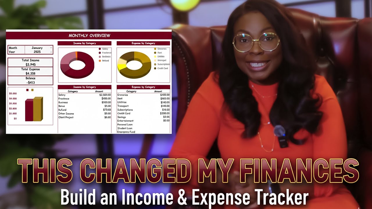 How to Make an Income & Expense Tracker | Google Sheets