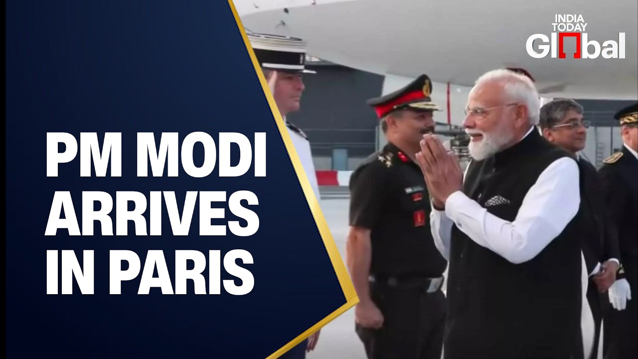 LIVE: Narendra Modi Reaches Paris for High-Level G7 Summit Meetings