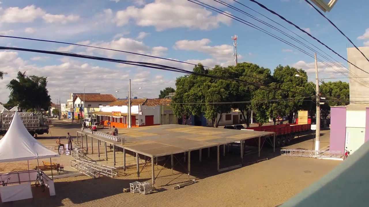 Time-lapse Palco Festa de Maio 2013