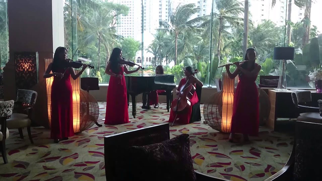 Lobby Lounge at the Shangri-La Hotel, Jakarta
