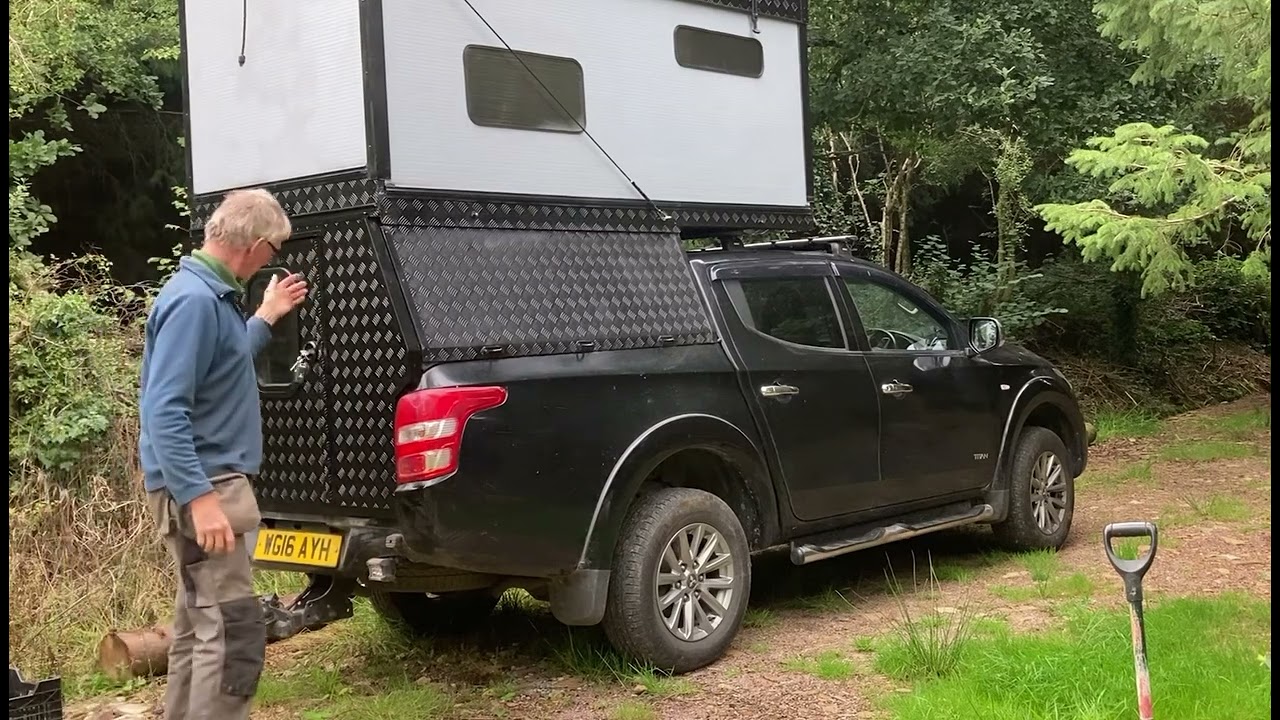 L200 Pop up Hardside Camper Build uk