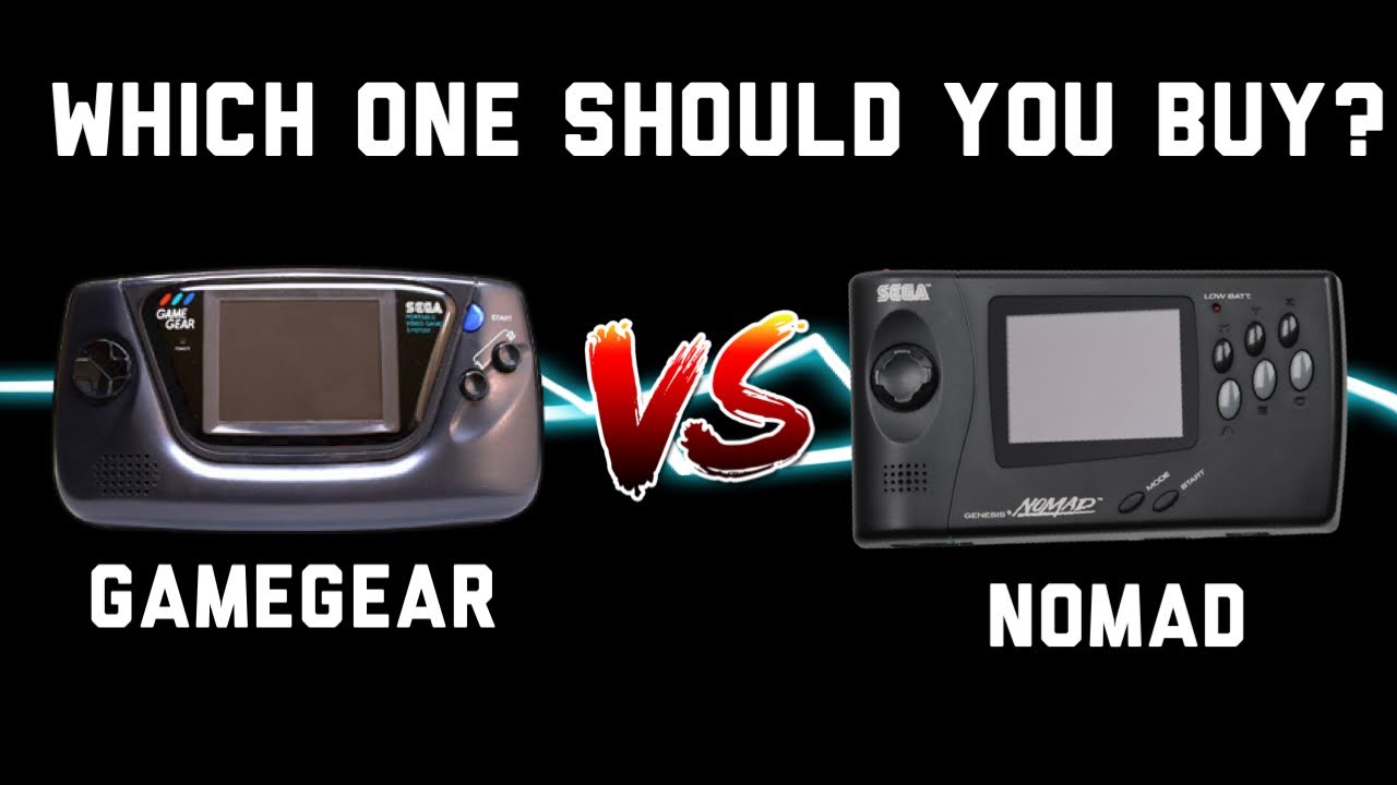 Sega Nomad vs GameGear || Which one should you get?