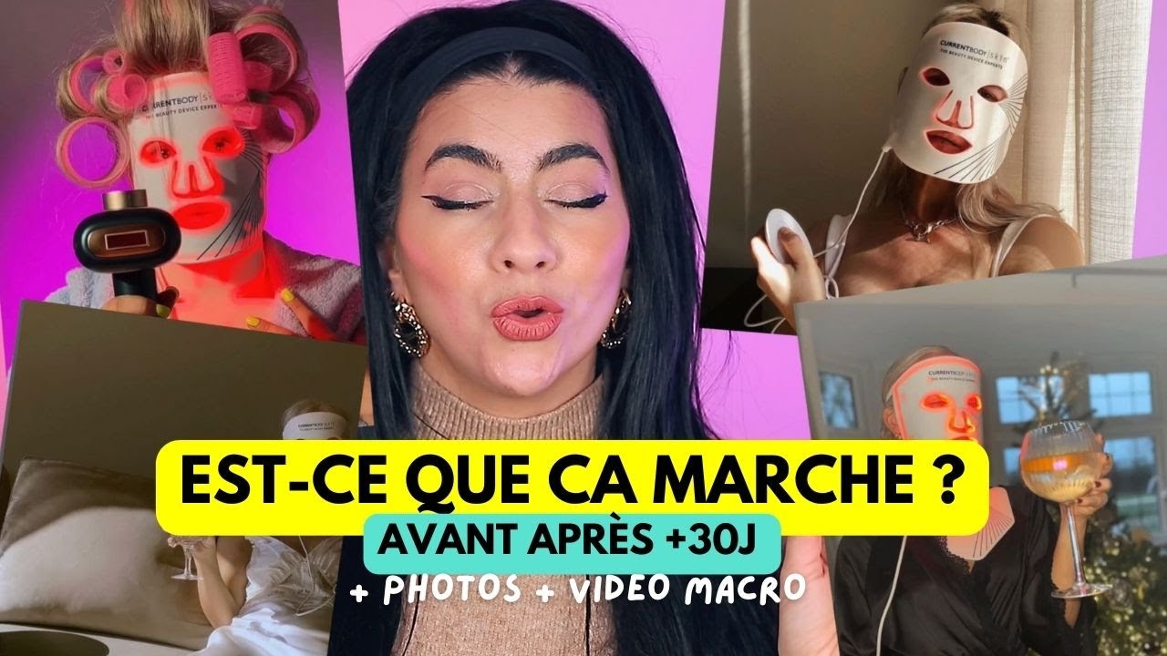 CURRENT BODY LED MASK : ARNAQUE OU MIRACLE ? + photo & video
