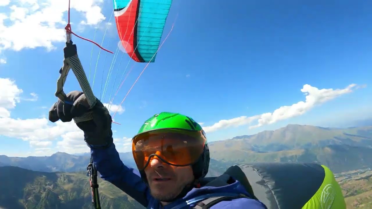 Parapente Loudenvielle-Val Louron aout 2023