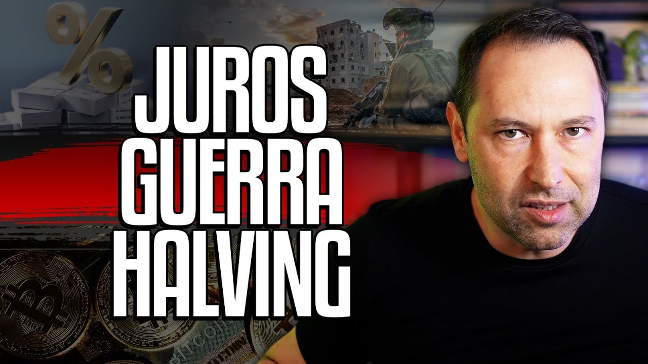 JUROS, GUERRAS e HALVING | Como ficam  os seus INVESTIMENTOS? Irã x Israel o que está acontecendo?
