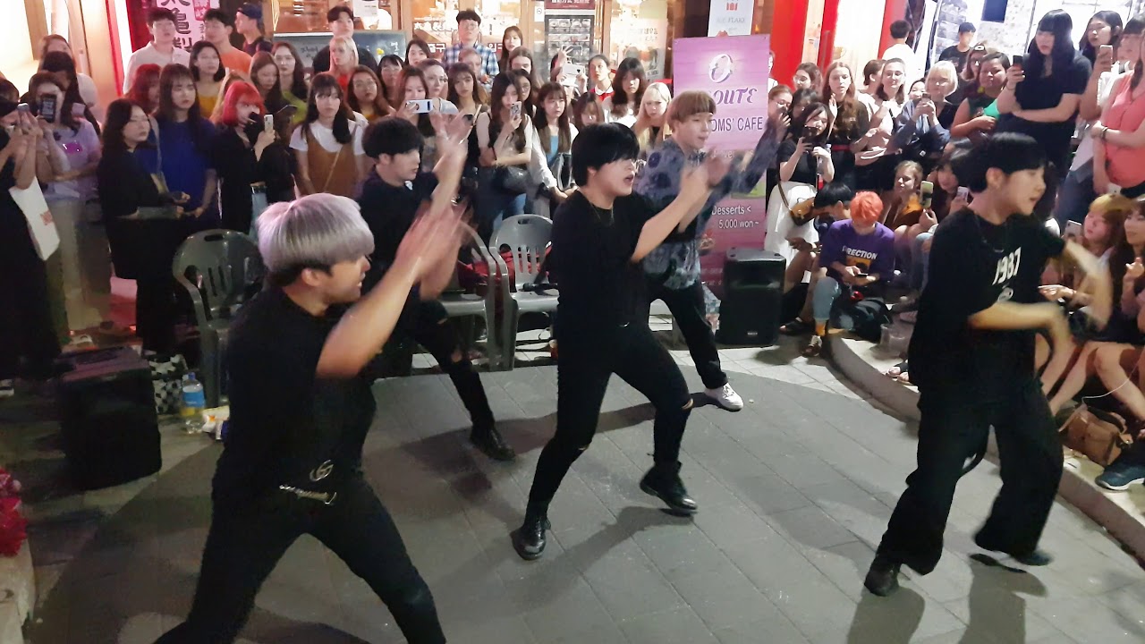 20190709 홍대 오늘 킹덤즈-오루트(kingdoms-O_Route) 버스킹 10 - MONSTA X(몬스타엑스) _ Alligator(엘리게이터)