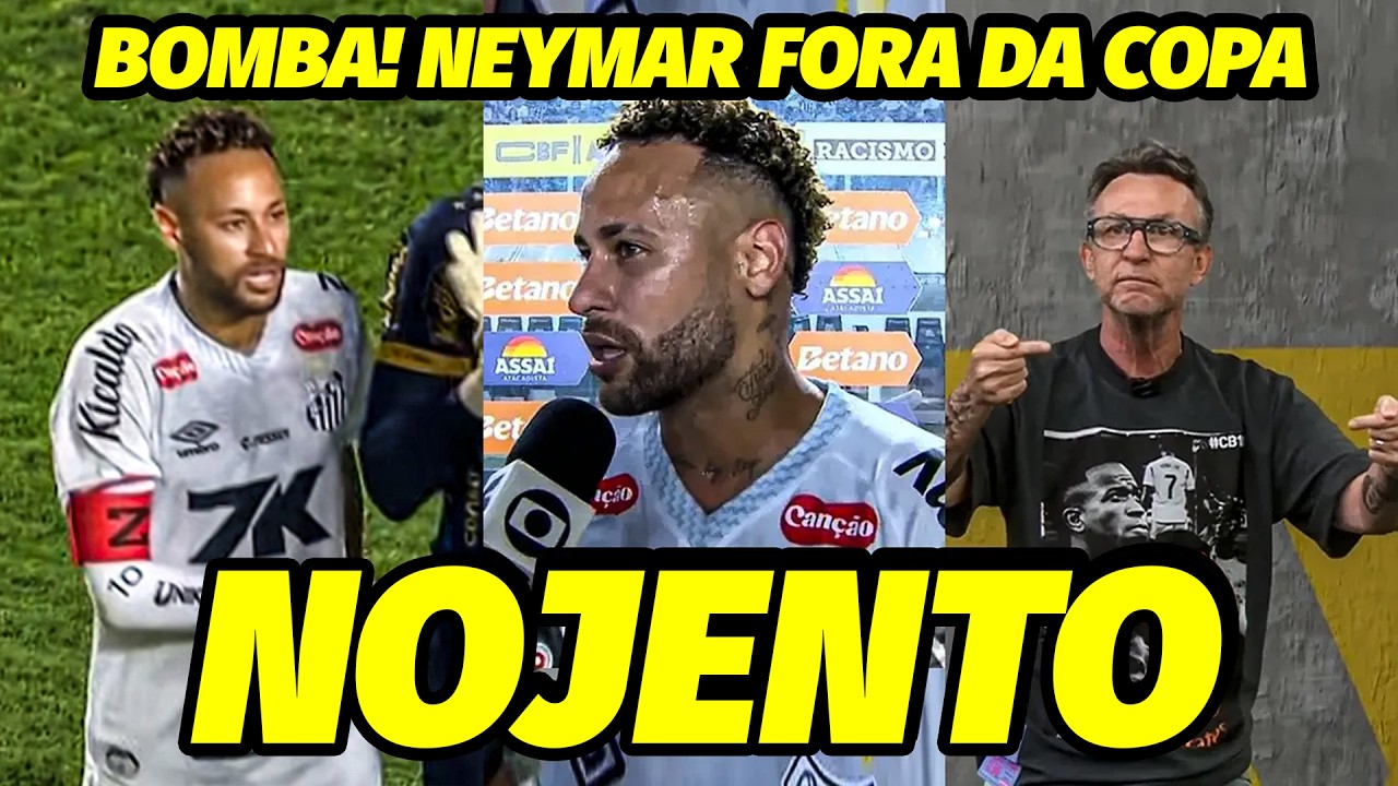 “VAZOU ESSA P*RR%.. O NEYMAR TÁ FORA DA COPA PORQUE..” A GRAVE ACUSAÇÃO PRA CIMA DE NEYMAR