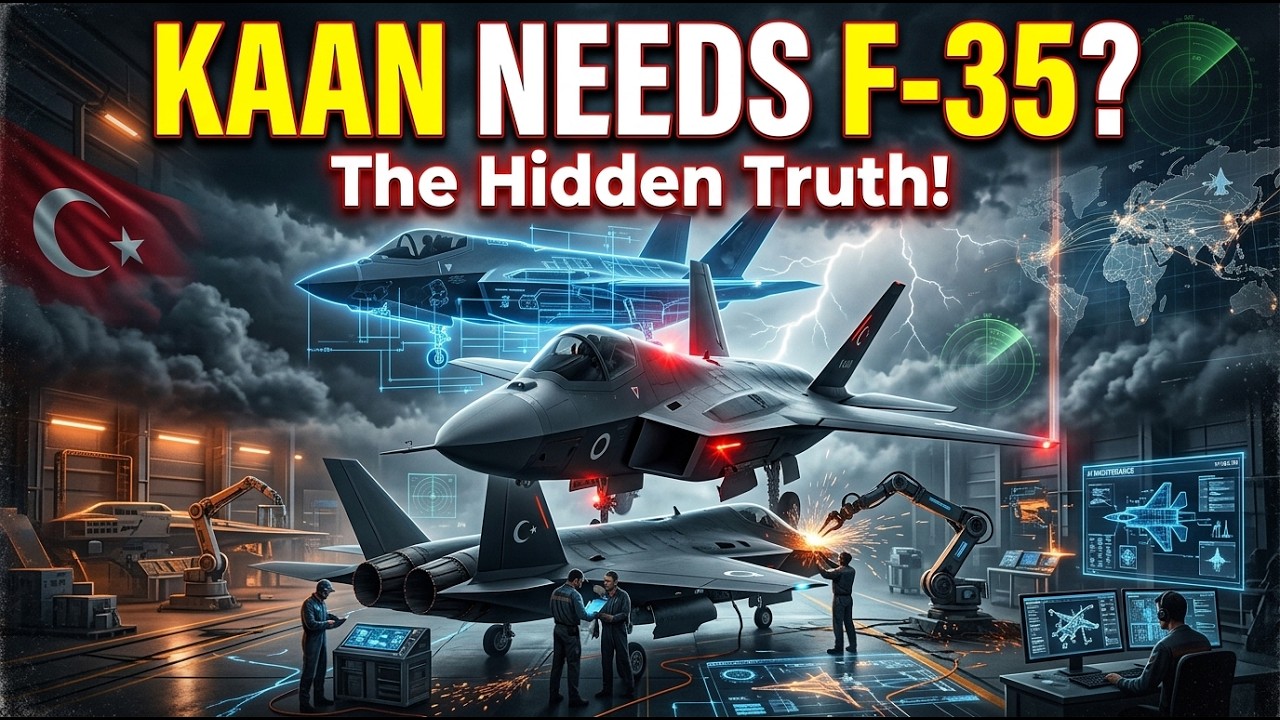 Секрет F-35 для Турции: почему KAAN всё ещё нуждается в американских аэрокосмических технологиях